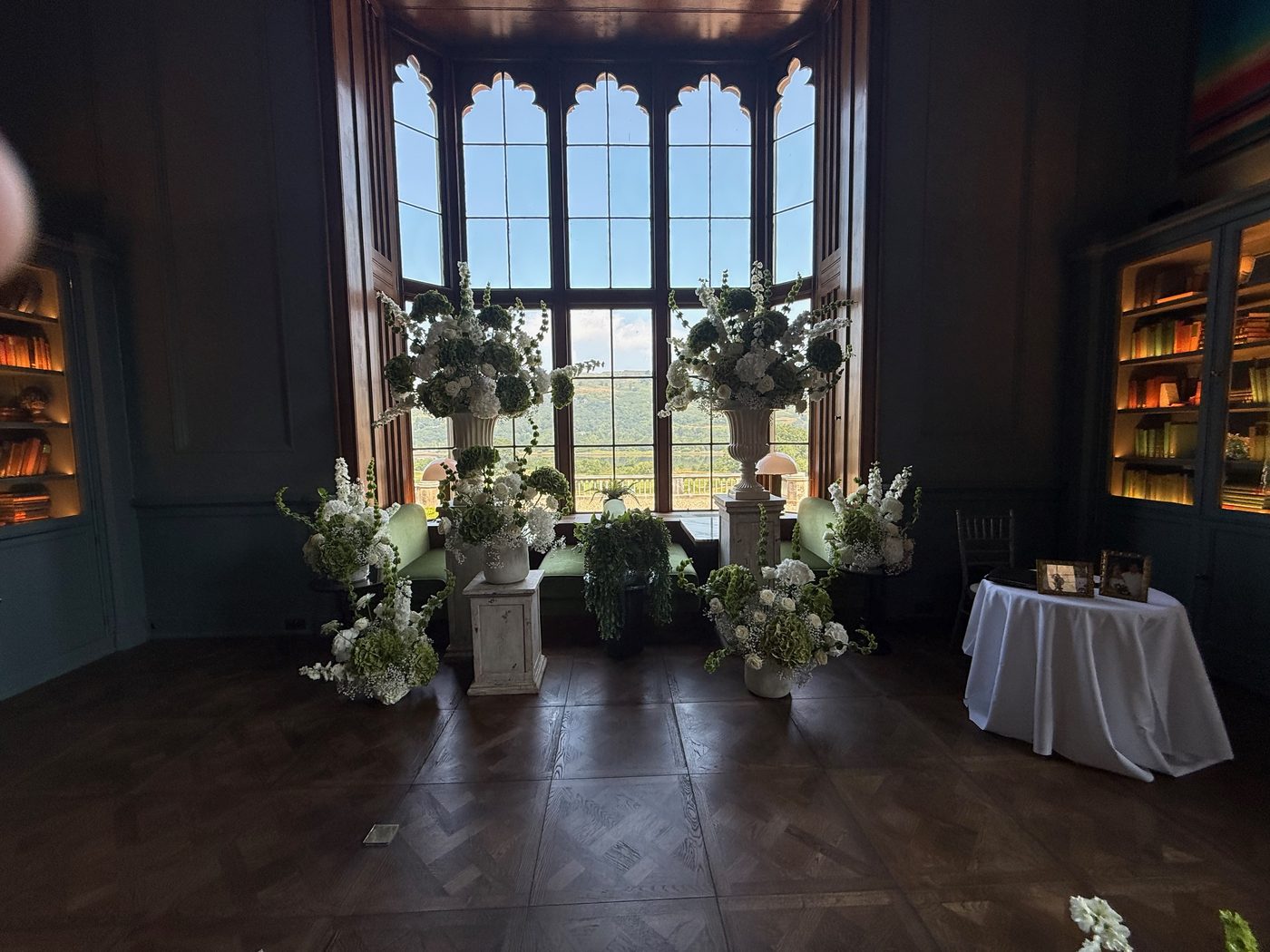 A wedding moment at Mar Hall, Bishopton